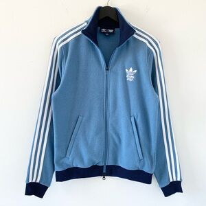 Adidas x Bogey Boys Zip-Up BB Track ALTBLU Jacket Size S